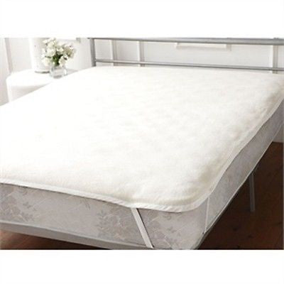 Hollowfibre Quilted Mattress Topper for single 4' x 6'6" bed