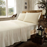 Flannelette fitted sheet 100% brushed cotton 2'6" x 6'3" (75cm x 190cm) bed 8" 10" 12" Mattress