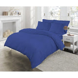 Soft polycotton percale 4ft bed Duvet & Pillowcase Set