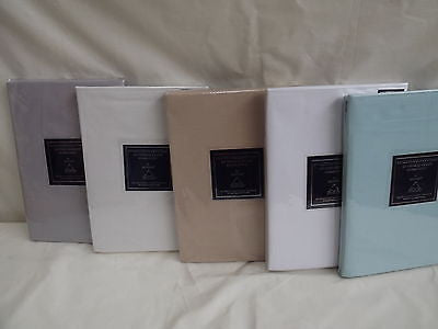 Soft egyptian 200 thread count percale single fitted sheet