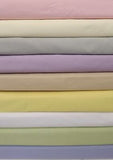 Plain dyed Double Bed Duvet cover & 2 x Pillowcases Set 21 colours