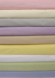 4' bed box pleat base valance(under mattress) sheet 68pick 13 colours