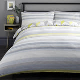Grafix Easy Care Reversible Duvet Cover Bedding Set Grey or multi