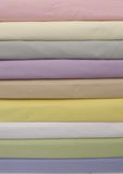 4'6 double bed box pleated base valance(under mattress) sheet 68pick 13 colours