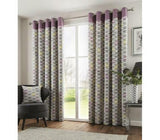 Copeland Eyelet/Ring Top Lined Curtain Pairs 66 x 72 & 90 x 90