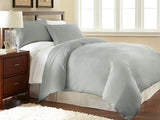 Plain dyed Single Duvet & Pillowcase Set 100% soft cotton