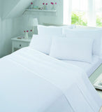 Flannelette 100% brushed cotton Emperor 7' bed duvet cover set