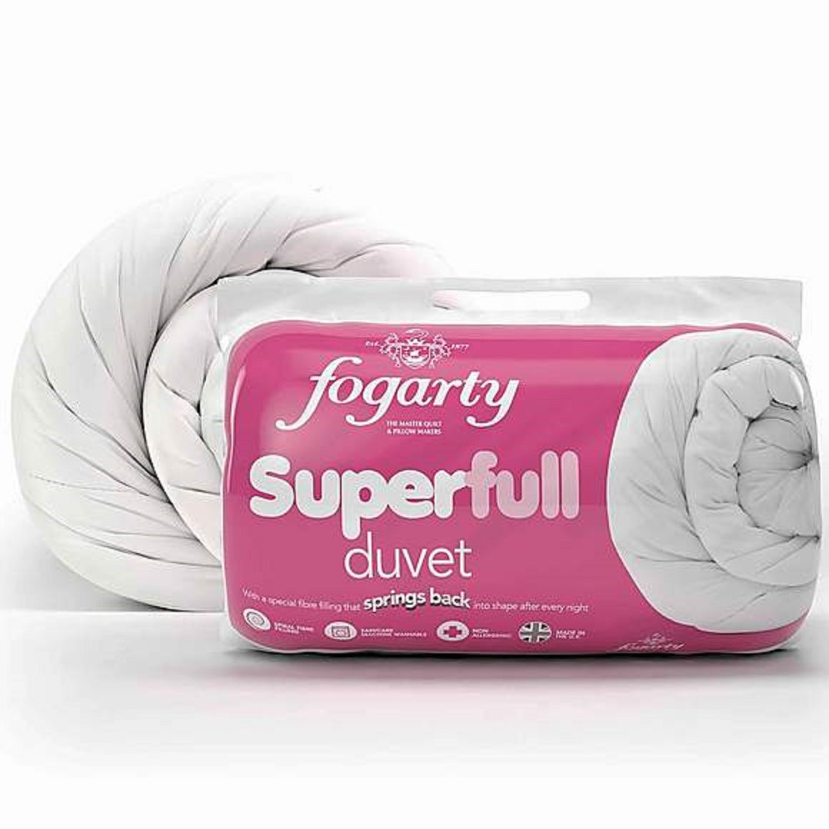 Fogarty Superfull Duvet - 10.5 Tog